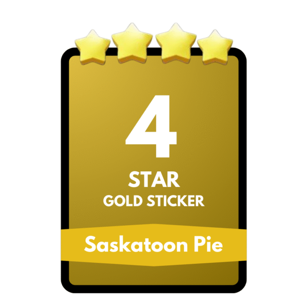 Saskatoon Pie