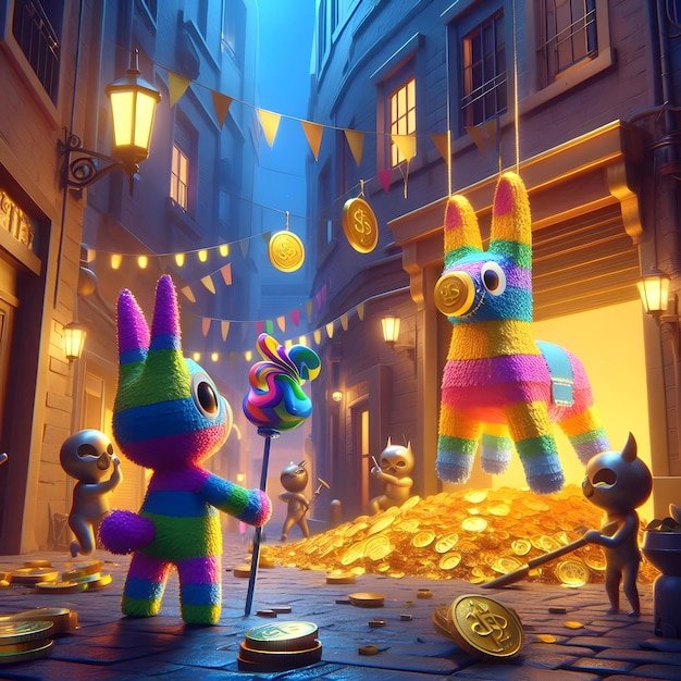 Spin the Wheel of Fortune with Pinatas Wins Slot Demo Free Play - overview